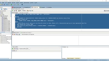 ORACLE PL SQL Cursores Implícitos y Explícitos 001