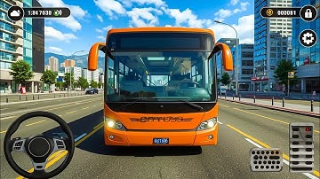 Bus Driving Game 3D | Explore City & Offroad Bus Simulator Gameplay (Android/iOS)