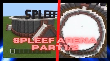 Minecraft Tutorial: How To Make A Spleef Area Part 1/2!