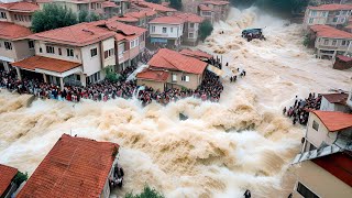 Мощное наводнение парализовало жизнь в Турции! Дома и рынки в Адане находятся под водой