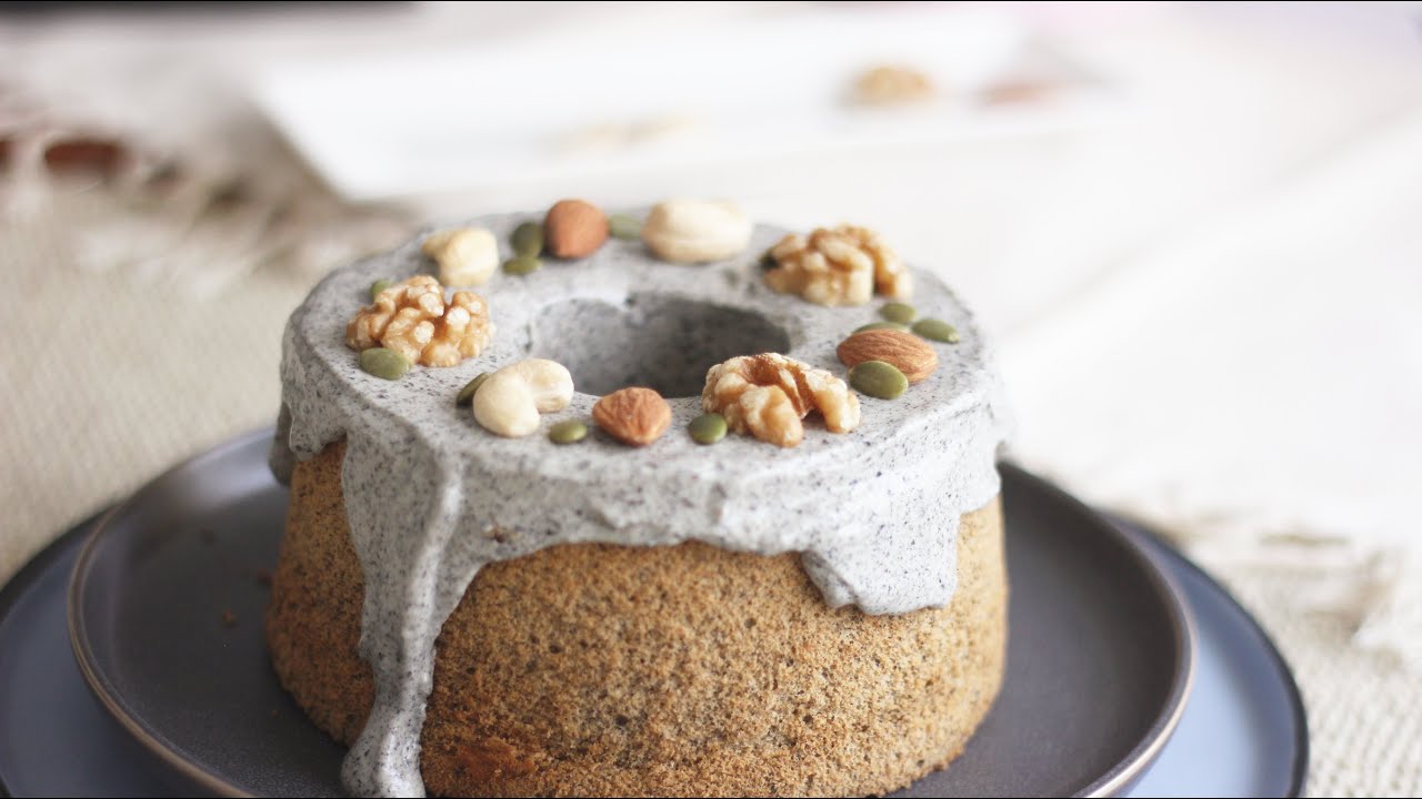 Black Sesame Chiffon黑芝麻戚风蛋糕 ll Apron