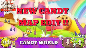 FUN RUN 3 : NEW MAP/ CANDY WORLD !!