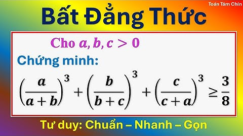 🚀🥇Bùng nổ với Bất Đẳng Thức Holder! Mạnh khủng khiếp! Chinh phục BĐT HÓC BÚA NHẤT🏆