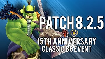 PATCH 8.2.5 CLASSIC ALTERAC VALLEY IS AWESOME! -  Rogue PvP WoW: Battle For Azeroth 8.2.5 PTR