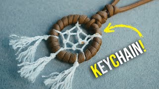 SWEET Dreams! Paracord Dreamcatcher Keychain | HOW TO MAKE