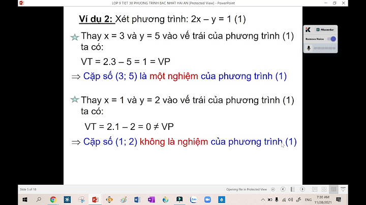 Cặp số 23 là nghiệm của bất phương trình nào sau đây