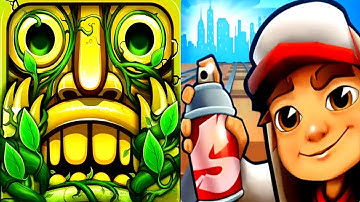 Temple Run 2 (V/S) Subway Surfers - WHO IS THE BEST??? Android/iOS Gameplay FHD