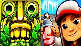 Temple Run 2 (V/S) Subway Surfers - WHO IS THE BEST??? Android/iOS Gameplay FHD screenshot 2