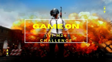 1V1 M24 TDM challenge accepted and win this game play #bgmi #1v1 #m24 #bgmiindia