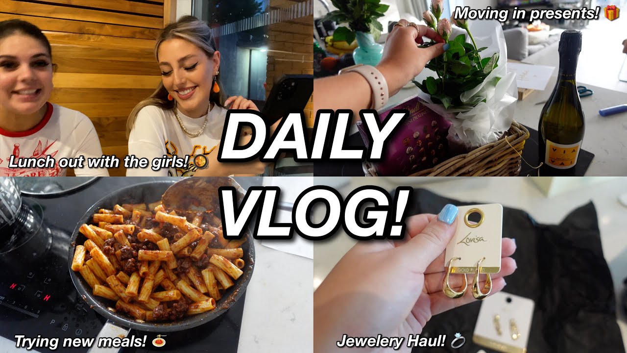 SPEND A FEW DAYS WITH ME! Cooking New Food, Meals Out, Parcel Hauls & More!
