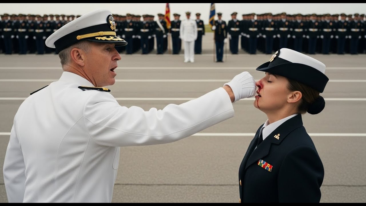 Sei una mocciosa! L’ammiraglio dei Marines la colpisce davanti a 2000 soldati, poi scopre che è SEAL