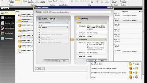 How to create a duplicate backup job to another server in Backup Exec 2012