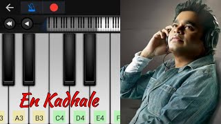 Video thumbnail of "En Kadhale | Duet | Easy Piano Tutorial | AR Rahman"