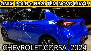 NOVO CHEVROLET CORSA 2024? VEM PRA COMPETIR COM ÔNIX POLO e HB20 CONFIRA!!