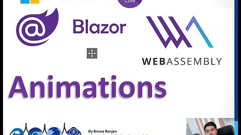 Animation effects in Blazor Web Assembly EP-15