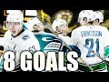 HORVAT 4 POINTS & CANUCKS SCORE 8 GOALS VS BRUINS (LOUI ERIKSSON 2 GOALS / GUDBRANSON GOAL) Canucks