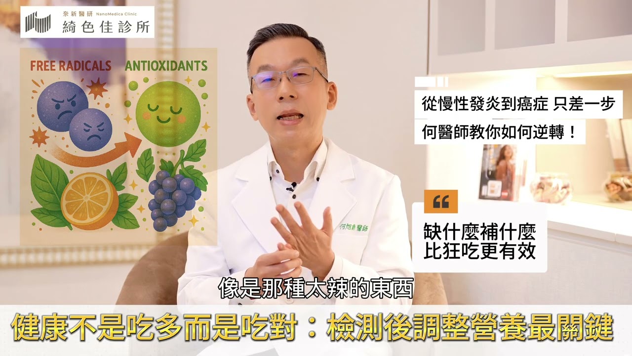 慢性發炎不是小事｜從疲勞、嘴破到心梗中風，何醫師教你真正的抗發炎關鍵