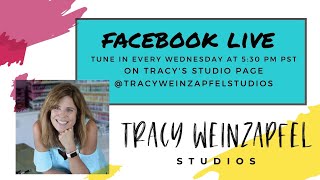Wednesday night LIVE Free Art Journal Demo - 5:30 pm PST