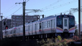 E129系B1編成 信越本線下り普通1323M 柏崎→長岡→新潟【4K】