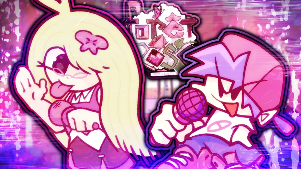 ▪ Fragile Rose ▪ FNF Forêt Rose - GFC [Birthday Mod]