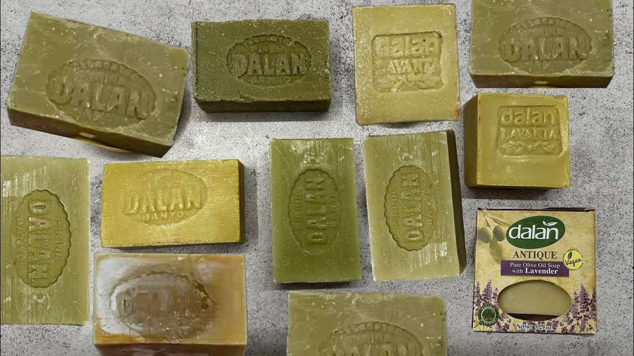 ASMR soap/ Dry soap cutting “Dalan antic” / Резка сухого мыла DALAN ANTIC сборник