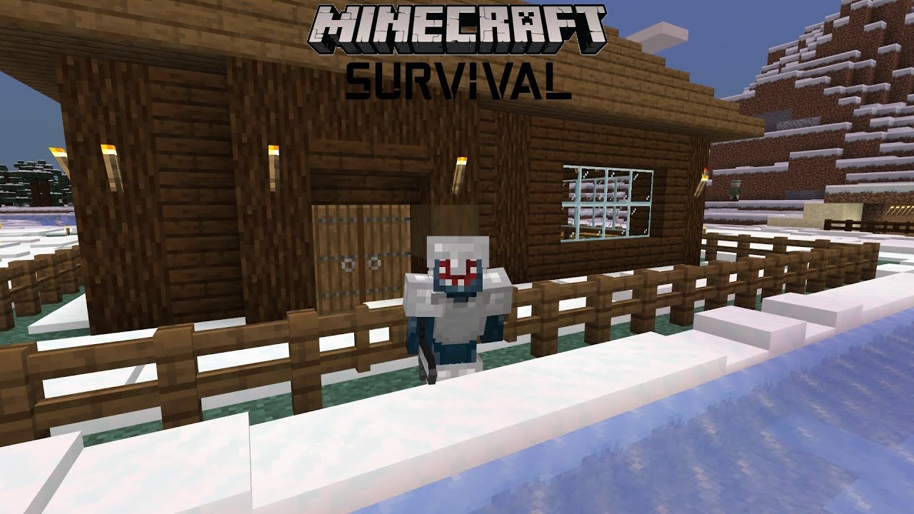 That was close.... | Minecraft Let's Play Survival | Episode 5 - YouTube