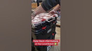 Keter Stack n Roll Tool Box - now available from your local branch!