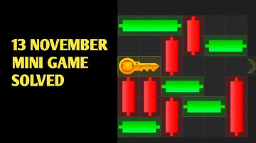13 November Mini Game | Mini Game Hamster Kombat | Puzzle Game Hamster Kombat