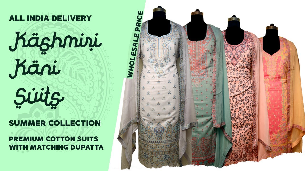 Summer & Ramdaan Collection By Tanishk Cotton Cameric Discharge Print With  Heavy Kashmiri Suit at Rs 650/piece | Kashmiri Salwar Suit in Surat | ID:  21004189497