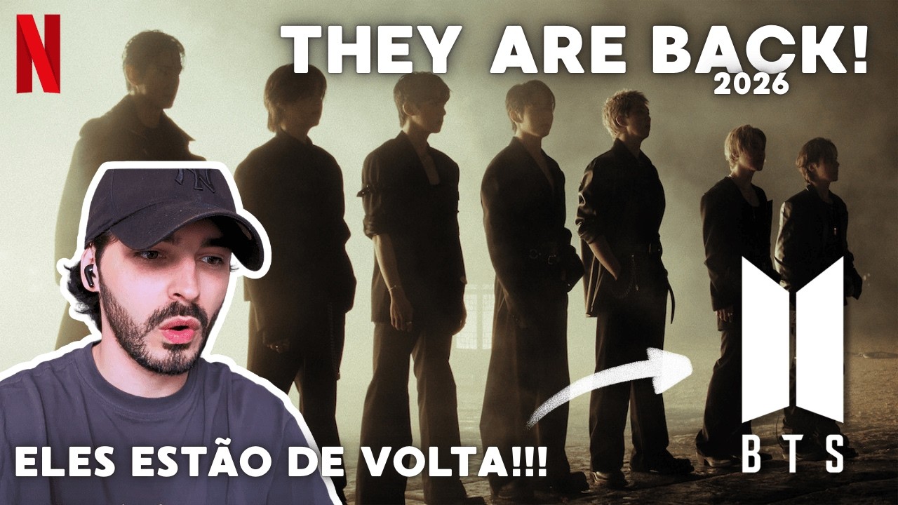 ASSISTI AO TRAILER DO COMEBACK DOS BTS NA NETFLIX! 😳 || KPOP REACT