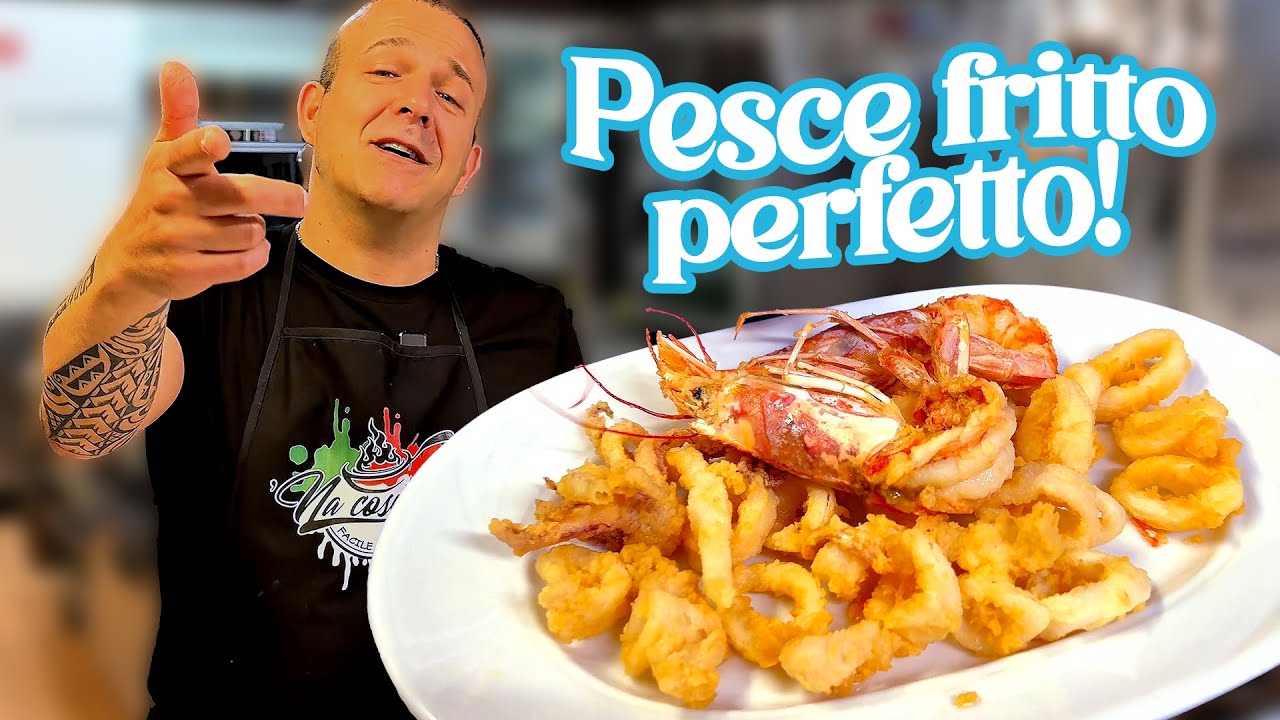 Da oggi preparerete solo FRITTURE DI PESCE PERFETTE - Vi svelo TUTTI I MIEI SEGRETI