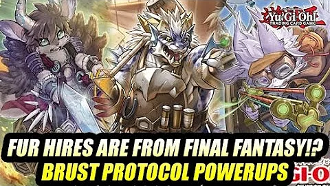 Fur Hires Are From Final Fantasy!? Yu-Gi-Oh! Burst Protocol Powerups