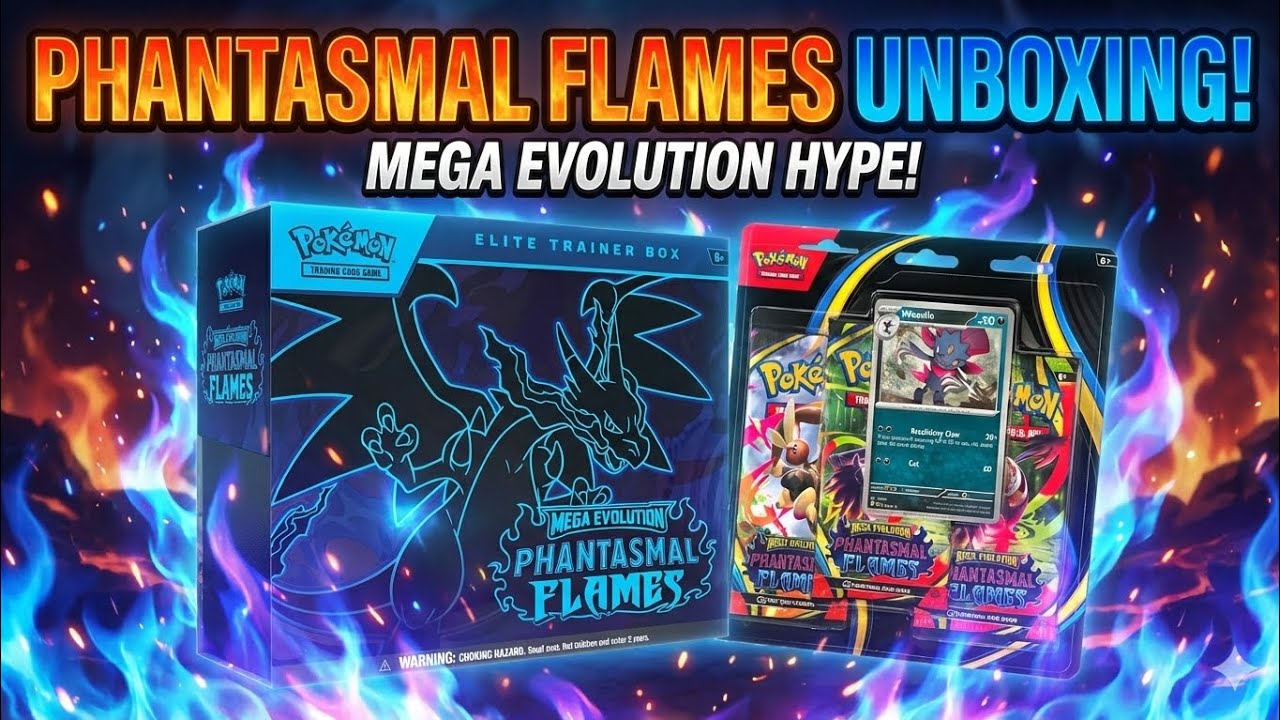 The Return of Megas? Opening the NEW Phantasmal Flames Set! 