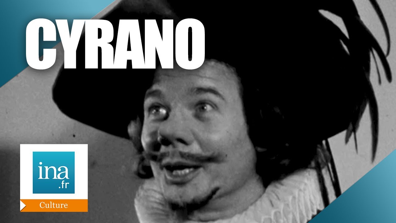 1964 : La tirade du nez de Cyrano par Jean Piat | Archive INA - YouTube