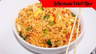 Schezwan Egg Fried Rice Recipe| How To Make Egg Fried Rice Indian Style By Harshis Kitchen Recipes