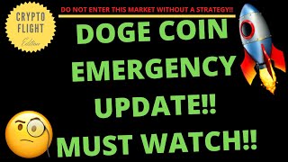 DOGE COIN EMERGENCY UPDATE | ASMR | CRYPTO PRICE PREDICTION | TECHNICAL/INTERESTING ANALYSIS$DOGEUSD