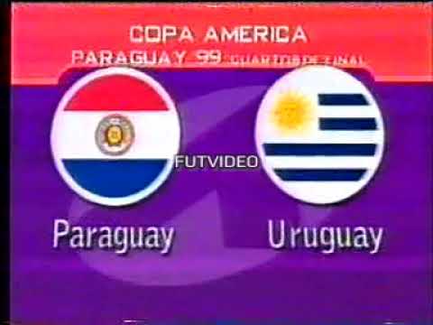 10-7-1999 (Copa América) Paraguay:1 (3) vs Uruguay:1 (5)