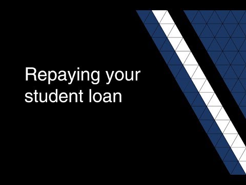 Repaying your student loan