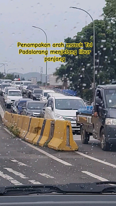Gerbang Tol padalarang macet banget