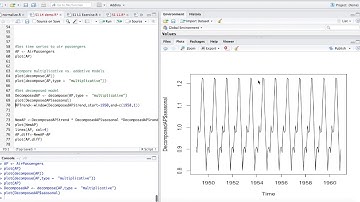 Introduction To Time Series In R: The Decompose Function