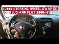 Honda S2000 steering wheel install on  (air bag working and cruise control 96-00 honda civic ek