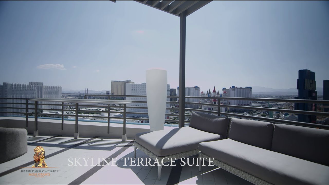 A Virtual Tour Of A Skyline Terrace Suite At Mgm Grand Las Vegas
