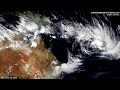 Satellite Timelapse - Tropical Cyclone Vania forming and heading over New Caledonia - Final Update