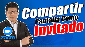 Compartir Pantalla en ZOOM Como Invitado - PASO a PASO
