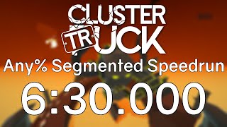 Clustertruck Any% Segmented Speedrun in 6:30.000