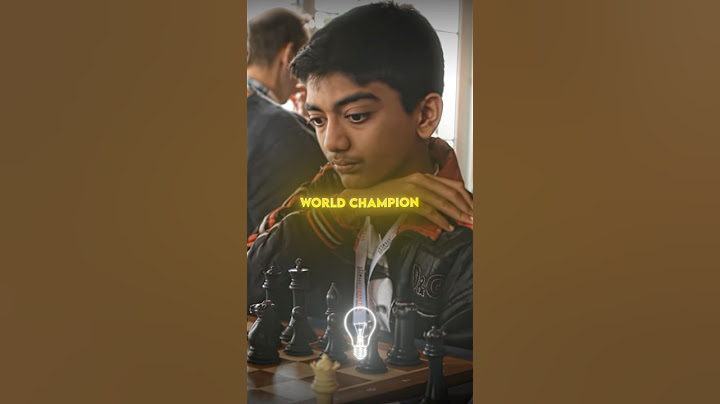 He manifested being chess world champion…👑🏆