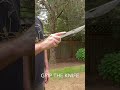 No Spin Knife Throwing Tutorial Knifethrowing Nospin Fyp 
