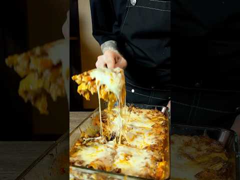 Сочная лазанья - быстрый рецепт