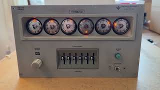 "Frieseke Hoepfner FHT120A Zählwerk" counter with Z550M/ZM1050 Pixie tube.