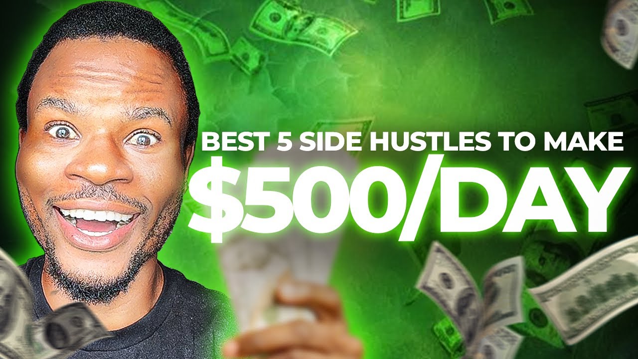 5 LAZY Online Side Hustles That Make $500+/Day (EFFORTLESSLY!)